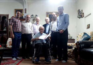 دیدار و تجلیل از استاد پیشکسوت ریاضی دانشگاه تبریز با حضور معاون آموزشی و تحصیلات تکمیلی