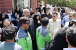 کاروان خادمان موکب جنت‌الحسین(ع) تبریز راهی کربلا شد