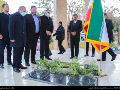 📸تصاویر| حضور استاندار آذربایجان‌شرقی در آیین تکریم و معارفه فرماندار شهرستان ویژه مرند
