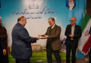 معاون بهداشتی دانشگاه علوم پزشکی تبریز و رئیس مرکز بهداشت استان معرفی شد