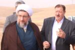 بازدید امام جمعه تبریز ازپروژه مهم قطعه شش آزاد راه تبریز ارومیه