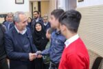 میهمانی یلدایی استاندار آذربایجان شرقی در جمع کودکان مجموعه «فرزندان رحمت»