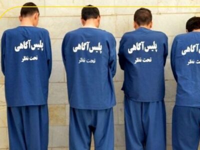 انهدام باند سرقت و مالخران قطعات و محتویات داخل خودرو در تبریز