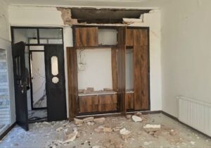 حادثه انفجار گاز در شهرک ارم تبریز یک فوتی به جا گذاشت