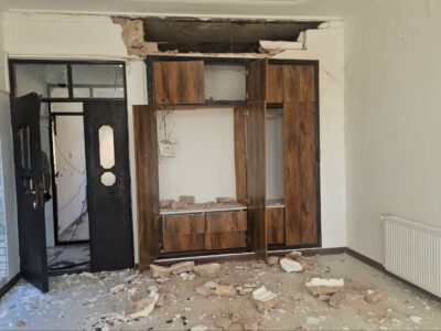 حادثه انفجار گاز در شهرک ارم تبریز یک فوتی به جا گذاشت