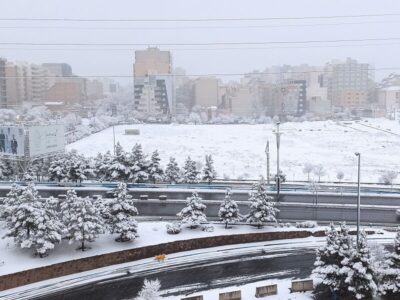 جامه سپید بر تن تبریز پس از ۱۰ روز سیاهی