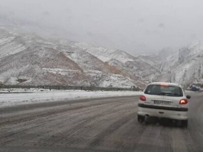 یخبندان، بخشی از آزاد راه تبریز – زنجان را مسدود کرد
