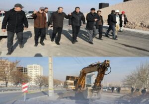 عملیات اجرای رینگ آبی شرق تبریز آغاز شد