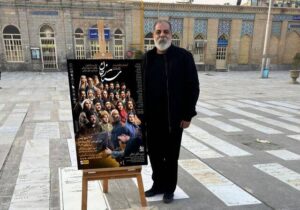 رونمایی از پوستر “ستارخان” بر مزار سردار ملی