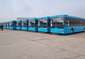 ۳۵۱ اتوبوس تولید داخل تحویل شهرداری‌های تهران و تبریز شد