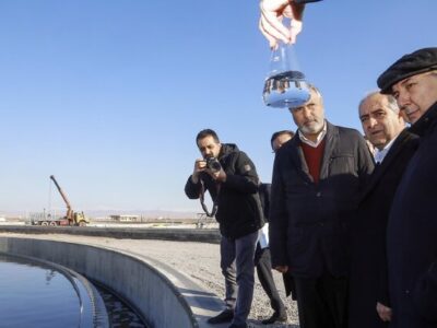 بررسی آخرین وضعیت مدول دوم تصفیه خانه تبریز، بزرگترین تصفیه‌خانه در حال ساخت کشور
