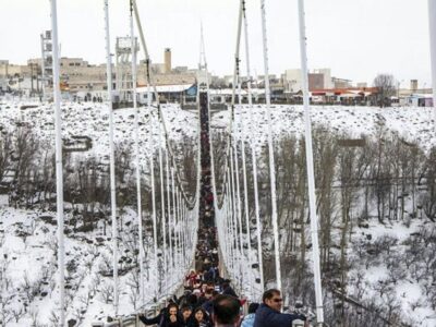 پل معلق مشگین‌شهر میزبان جشنواره گردشگری ملی شد