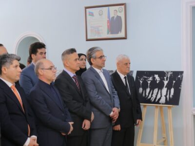 ✅حضور مرتضی محمدزاده، معاون سیاسی و اجتماعی استاندار آذربایجان شرقی در مراسم یادبود سی و پنجمین سالگرد فاجعه ۲۰ ژانویه ۱۹۹۰ در سرکنسولگری جمهوری آذربایجان در تبریز