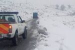 بارش برف راه ۳۰ روستای مراغه را بست