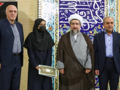 تجلیل از قهرمان ایثار در نماز جمعه تبریز با حضور استاندار آذربایجان شرقی