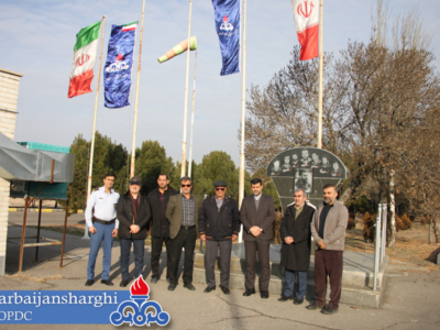 بازدید معاون امنیتی و انتظامی استان آذربایجان شرقی از تأسیسات انبار نفت شهدای پخش تبریز