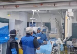 اولین عمل آنژیوگرافی برای بستن مجرای شریانی (PDA) در تبریز