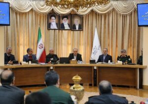 بهرام سرمست، استاندار آذربایجان شرقی در جلسه شورای اجتماعی استان با حضور دستیار اجتماعی رییس جمهور