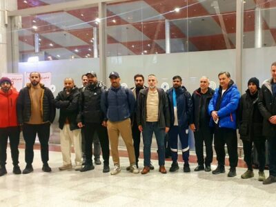 تیم ناظر و داوری دیدار تیم های تراکتور و الخلدیه بحرین وارد تبریز شدند