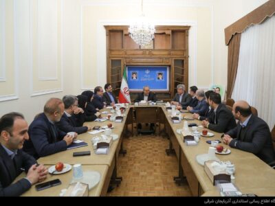 نشست هم اندیشی اعضای هیات رییسه شورای هماهنگی روابط عمومی های آذربایجان شرقی با استاندار