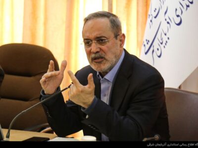 سیدمحمد بطحایی، معاون وزیر و رئیس سازمان اجتماعی کشور در نشست شورای اجتماعی آذربایجان شرقی