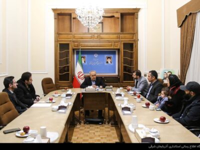 شهروندان، میهمان «جمعه های کاری» استاندار آذربایجان شرقی/ تعدادی از نمایندگان مالکان اراضی فاز دوم خاوران خطاب به سرمست: شما صدای ما را شنیدید