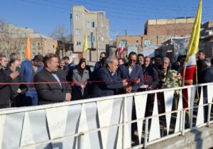 طرح توسعه روستایی در بخش مرکزی مراغه به بهره‌برداری رسید