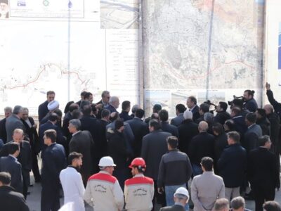 بهره‌برداری از فاز دوم مخزن ۱۰۰ هزار مترمکعبی کلانشهر تبریز