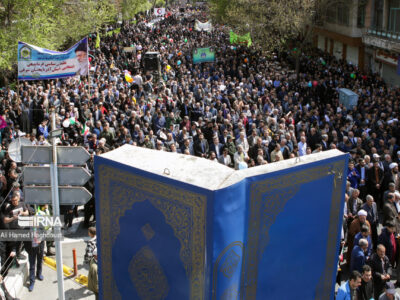 مسیرهای هشت گانه راهپیمایی روز جهانی قدس در تبریز اعلام شد 