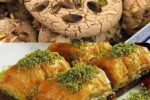 تبریز، ویترینی از شیرینی‌های عید 