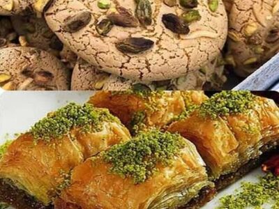 تبریز، ویترینی از شیرینی‌های عید 