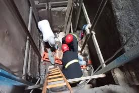 جان باختن مرد میانسال در اثر سقوط آسانسور