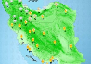 بارش‌های پراکنده در شمال‌غرب کشور