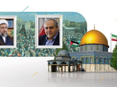 قدردانی نماینده ولی فقیه و استاندار آذربایجان شرقی از حماسه سازی مردم استان در روز قدس