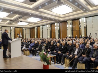 📷تصاویر | حضور استاندار آذربایجان شرقی در گردهمایی سالانه موسسه خیریه حمایت از مستمندان تبریز