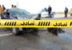 حادثه رانندگی در جاده آذرشهر ۲ فوتی بر جا گذاشت
