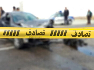 حادثه رانندگی در جاده آذرشهر ۲ فوتی بر جا گذاشت