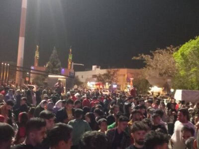 جشن خیابانی تراکتوری‌ها پس از برد دراماتیک