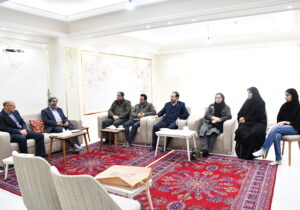 دیدار همکاران روابط عمومی دانشگاه تبریز با خانواده زنده یاد دکتر ذوالفقار همتی