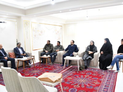 دیدار همکاران روابط عمومی دانشگاه تبریز با خانواده زنده یاد دکتر ذوالفقار همتی