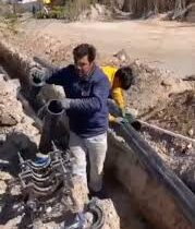 تداوم توسعه و‌ یکپارچه سازی شبکه آب خام شهرک خاوران