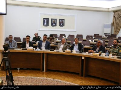 جلسه هماهنگی بزرگداشت اولین سالگرد شهدای خدمت در آذربایجان شرقی