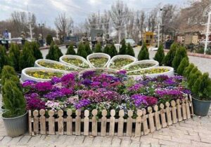 تداوم گلباران تبریز در بهار ۱۴۰۴