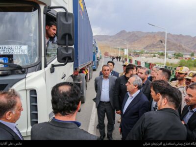 تصاویر۳ |سفر به مرز؛ بازدید استاندار آذربایجان شرقی از مناطق مرزی استان