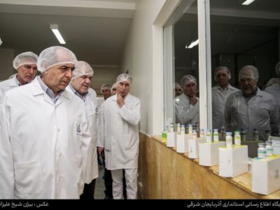 گزارش تصویری (۳) شهرک صنعتی عالی نسب؛ مقصد نخستین «سه شنبه های اقتصادی» استاندار آذربایجان شرقی در سال جدید