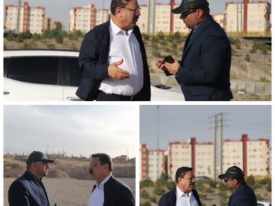 بازدید معاون هماهنگی امور عمرانی استاندار آذربایجان شرقی از محل احداث بیمارستان ۲۲۰ تختخوابی سهند