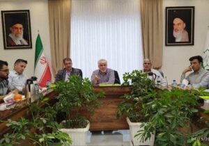برگزاری جلسه مشترک مدیران بازرسی مناطق شهرداری تبریز در منطقه ۶