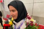 تقدیر یک قهرمان المپیک دانش آموزی از مادران ورزشکاران