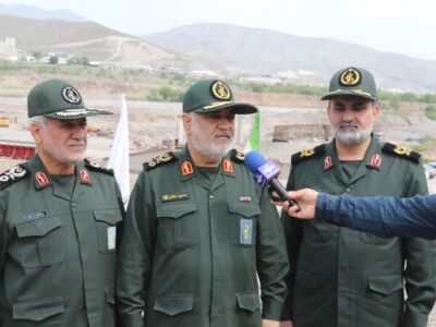 تأکید سرلشکر سلامی بر تسریع در طرح راهبردی تعریض جاده جلفا به کلاله
