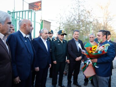 تصاویر/ سفر استاندار آذربایجان شرقی به شهرستان مرند؛ وزیر کار مهمان مرندی ها شد